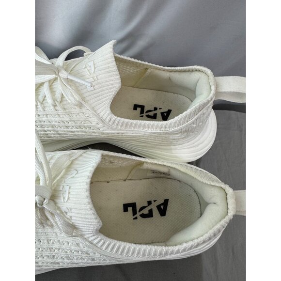 APL Mens TechLoom Zipline Sneakers Running Shoes White Size 8.5 - Picture 5 of 13